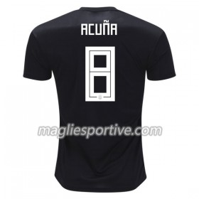 Completo Calcio Argentina Acuna 8 Divisa Trasferta Mondiali 2018